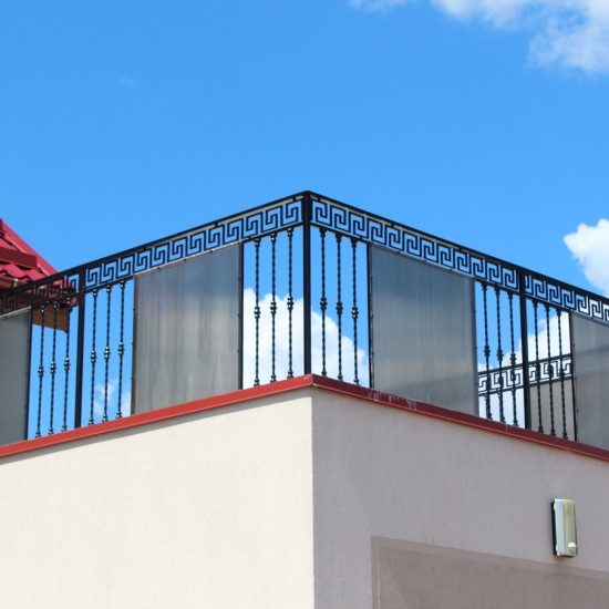 Metaliniai balkono tureklai Midama